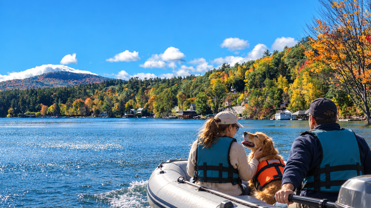 Fall and Winter Boating with an Inflatable Dinghy Boat