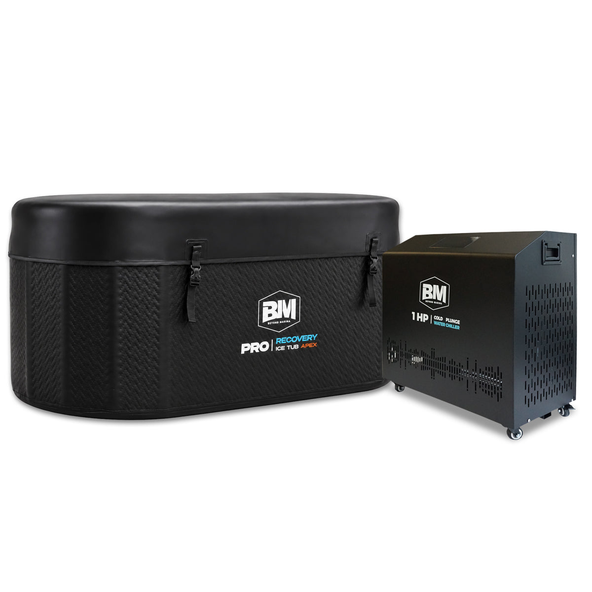 150-Gallon 1–2 Person Oval Inflatable Cold Plunge Tub - BEYOND MARINA