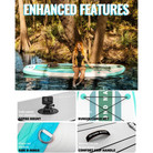 Inflatable paddle board with enhanced features for excellent performance ISUP Paddle Board