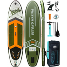 Inflatable paddle board set with ultralight material and fusion tech for versatile water fun