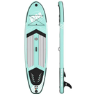 10’6 Inflatable Stand Up Paddle Board Package - Blue and White Paddle Board