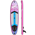 Inflatable paddle board in pink and blue color - 10’6’ All-round SUP Board Package Golf Series