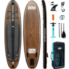 Inflatable Paddle Board ISUP with Accessories for 10’6’’ Paddle Board Elegant Wooden