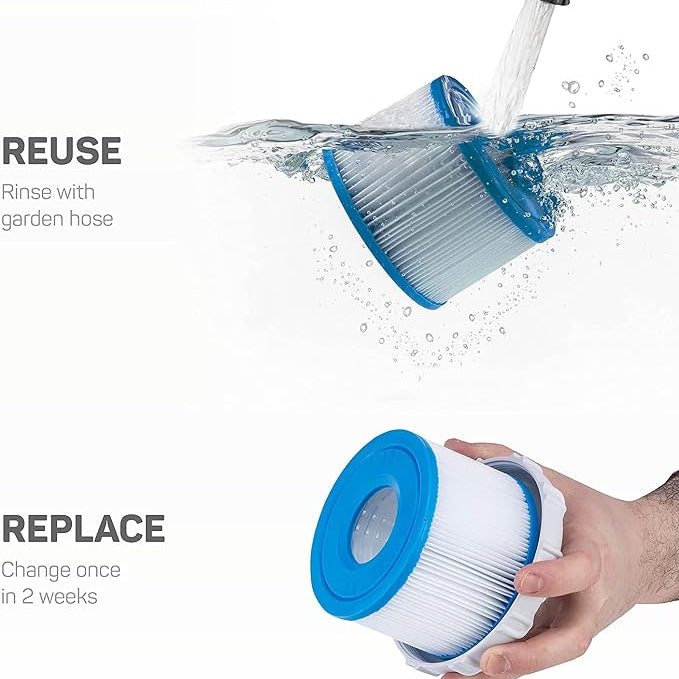 BEYOND MARINA Spa Original Filter VI Replacement Cartridge, 4 Pack&6 Pack - BEYOND MARINA