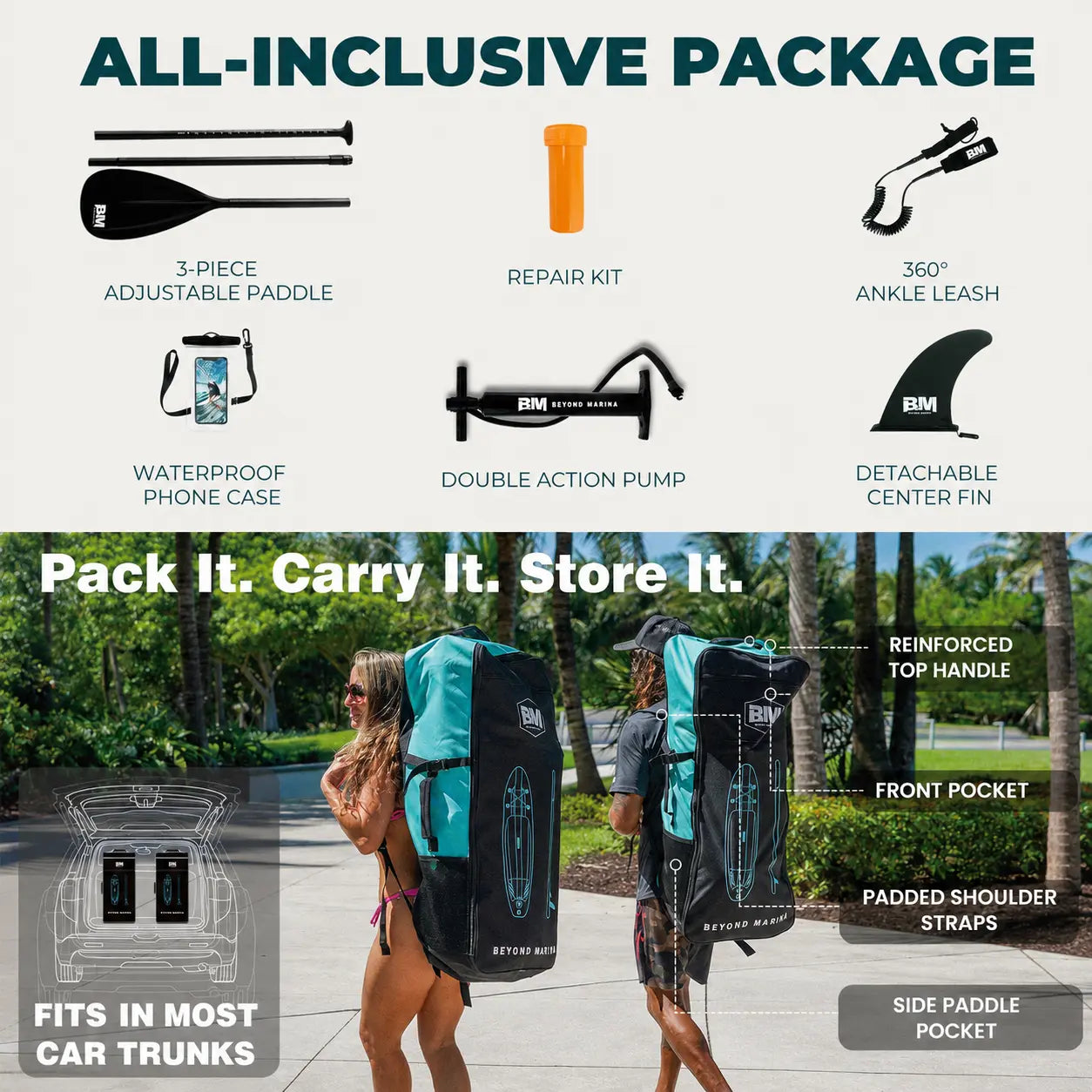 10'6" All-Around Inflatable Paddle Board | Golf Series - BEYOND MARINA