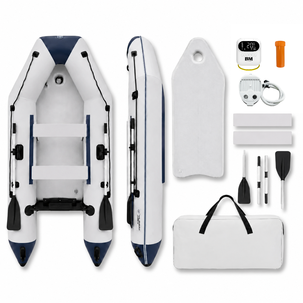 Inflatable Boat Dinghy for Adventure 10ft | Heymarina Series - BEYOND MARINA