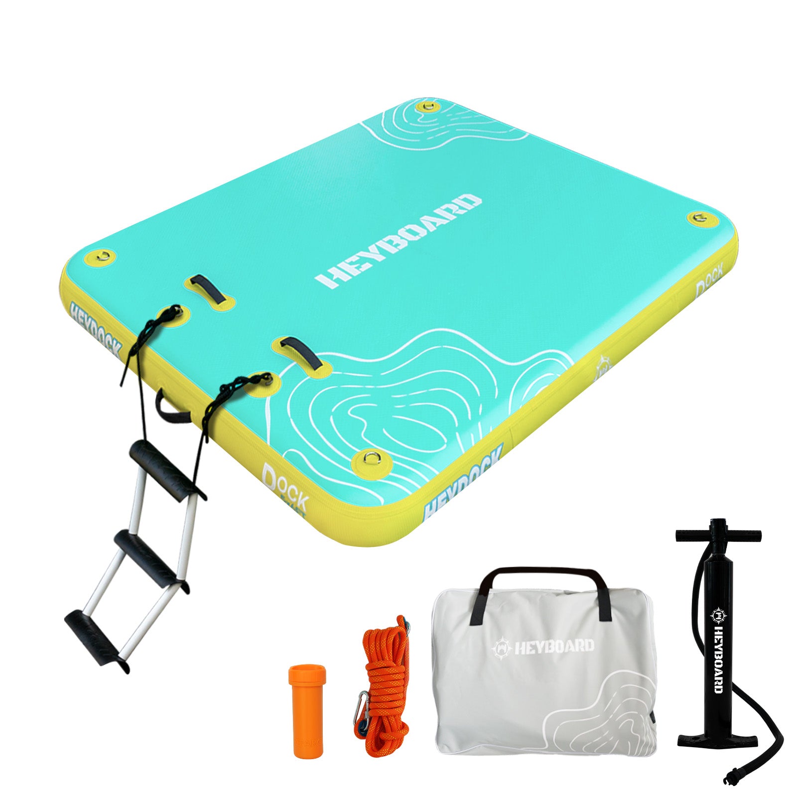 AQUADOCK Inflatable Dock for Lakes and Waterfront Fun - BEYOND MARINA