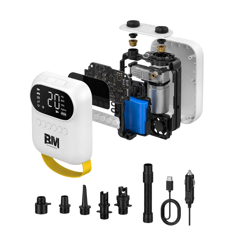 Display of the internal structure of an electric pump