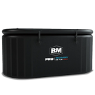 Black Ice Bath tub in Apex Cold Plunge, perfect for pro icebath recovery sessions