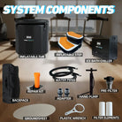 Complete Cold Ice Bath Tub with Anti-Slip Steps for Safe Entry and Portable Use