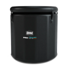 Black Ice Bath Tub from Elite PRO, a durable inflatable ice tub made with drop stitch material