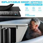 Inflatable Ice Tub with Drop-Stitch Construction for ArcticEdge Pro Pro Icebath Elite