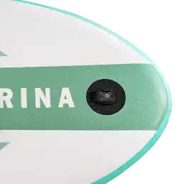 Inflatable paddleboard valve.