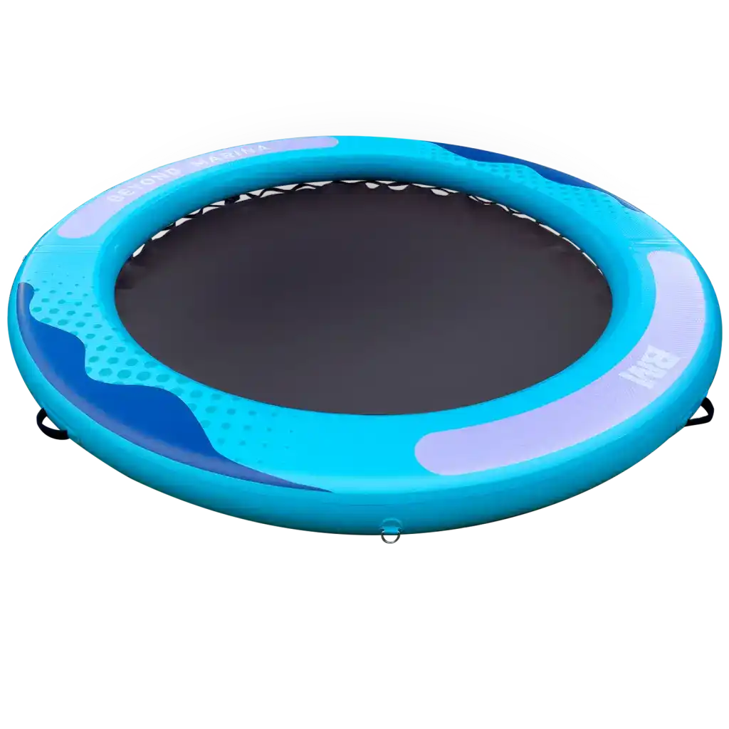Inflatable Floating Platform 8x6x6 with Repair Kit for Up to 6 People