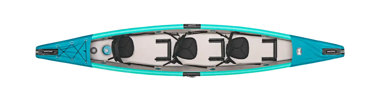 15'1 Inflatable 3 People Kayak 3 Seats - Mariner
