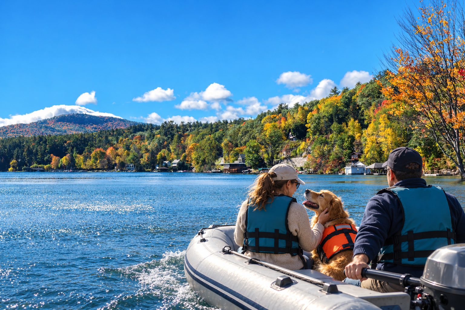 Fall and Winter Boating with an Inflatable Dinghy Boat