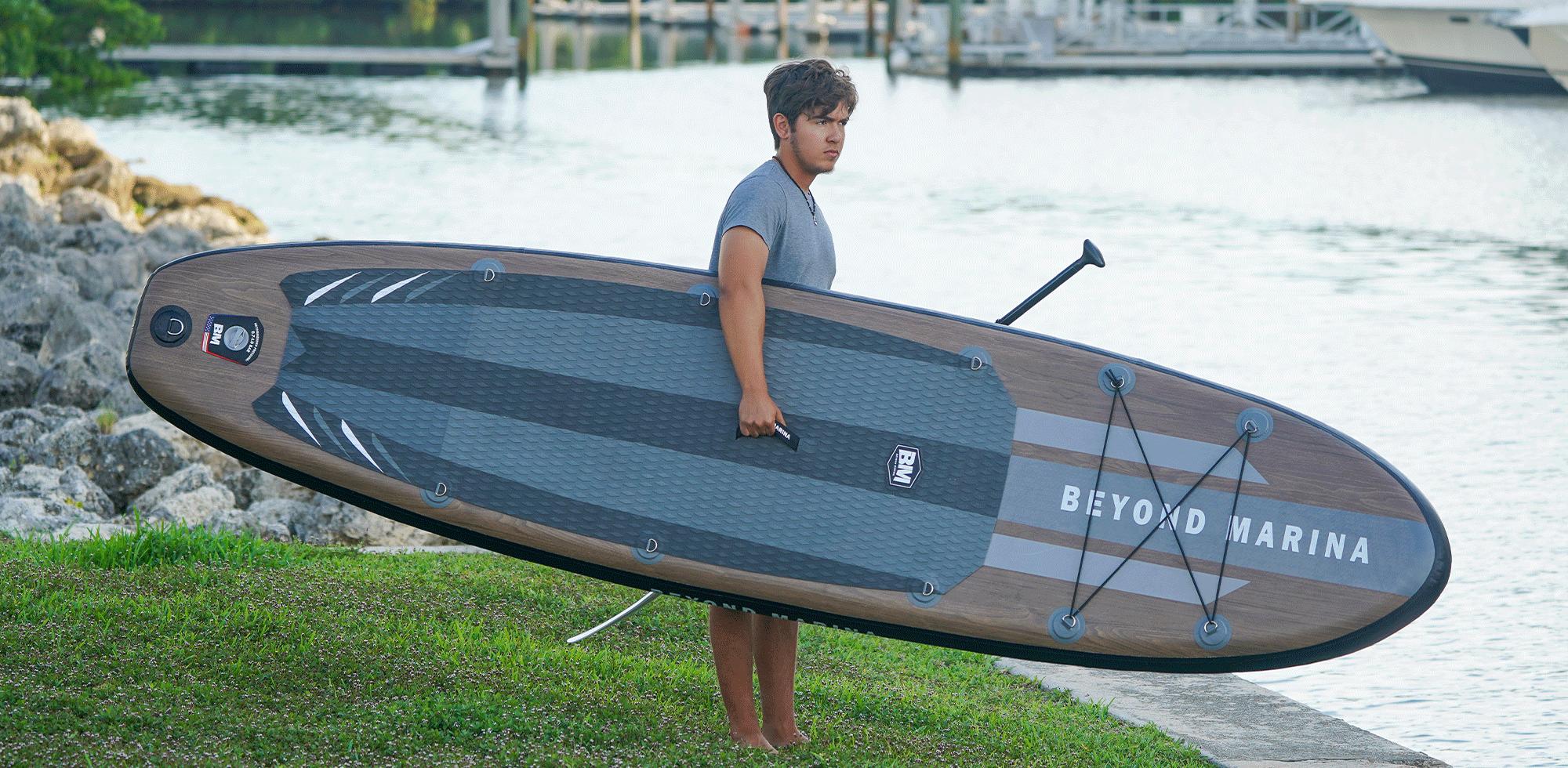 Discover the Elegance and Performance of Beyond Marina's Golf and Wooden Series Paddle Boards