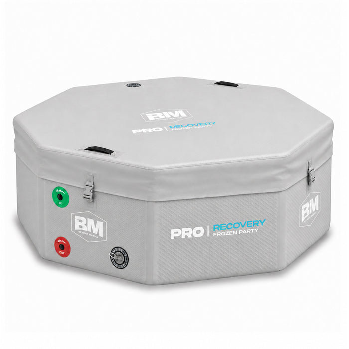 660-Gallon 8–10 Person Octagonal Inflatable Cold Plunge Tub