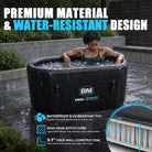 150-Gallon 1–2 Person Oval Inflatable Cold Plunge Tub - BEYOND MARINA