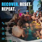 660-Gallon 8–10 Person Octagonal Inflatable Cold Plunge Tub - BEYOND MARINA