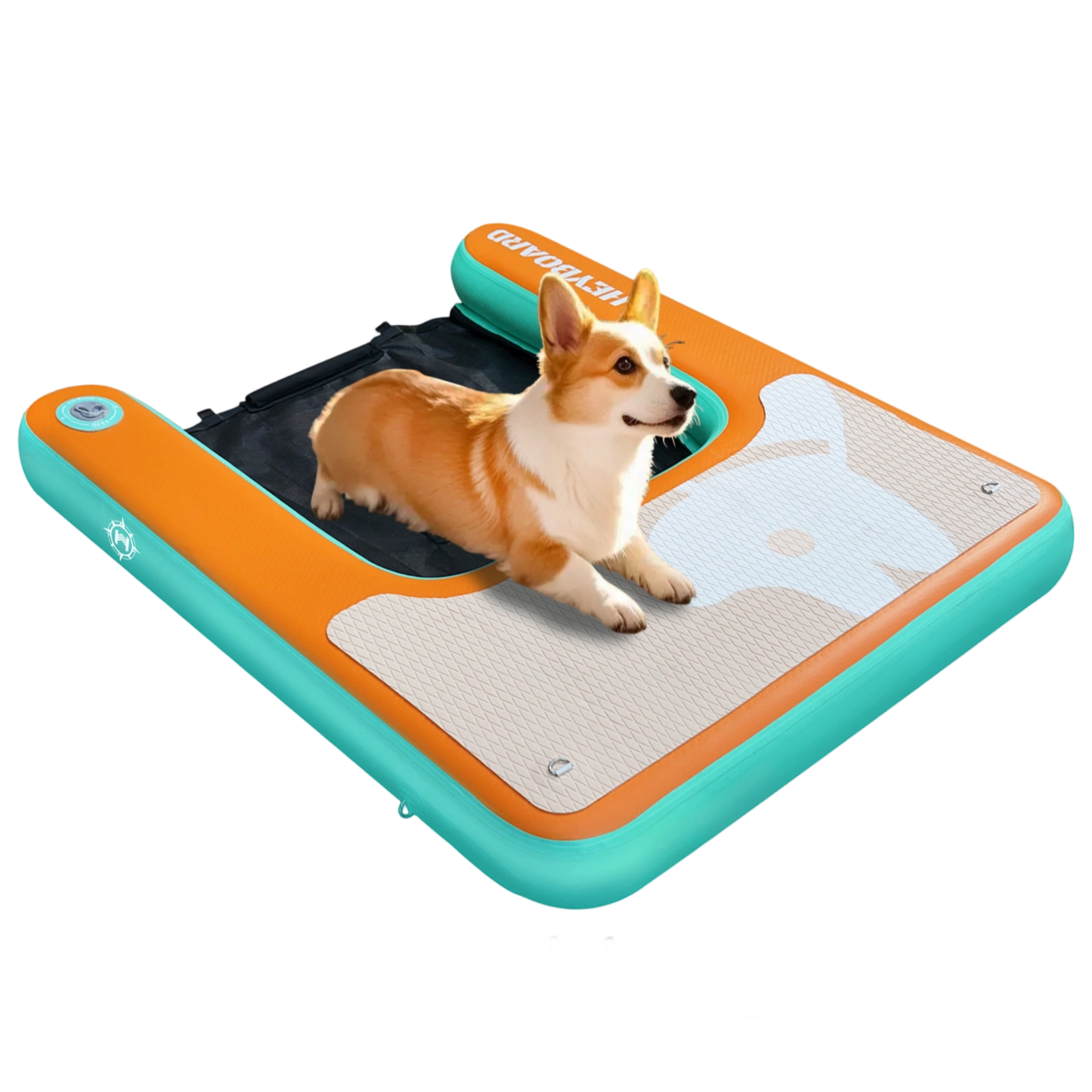 Inflatable Dog Pool Ramp and Pup Platform - BEYOND MARINA