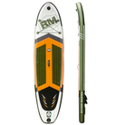 Inflatable paddle board made with fusion tech and ultralight material for versatile watersports