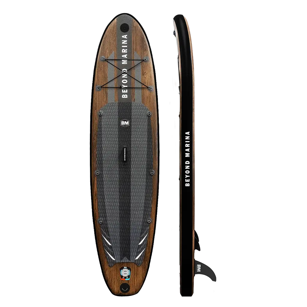 10'6 Paddle board Elegant - Wooden – BEYOND MARINA 10'6 Paddle board Elegant - Wooden – BEYOND MARINA