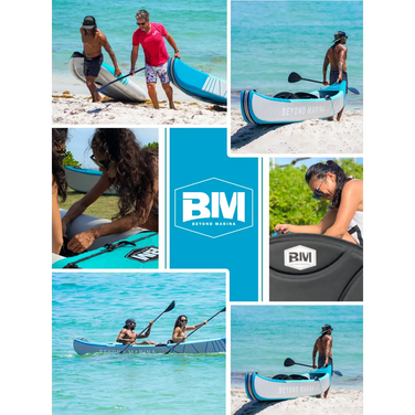 Triple Seat Inflatable Kayak for Partners Mariner | Beyond