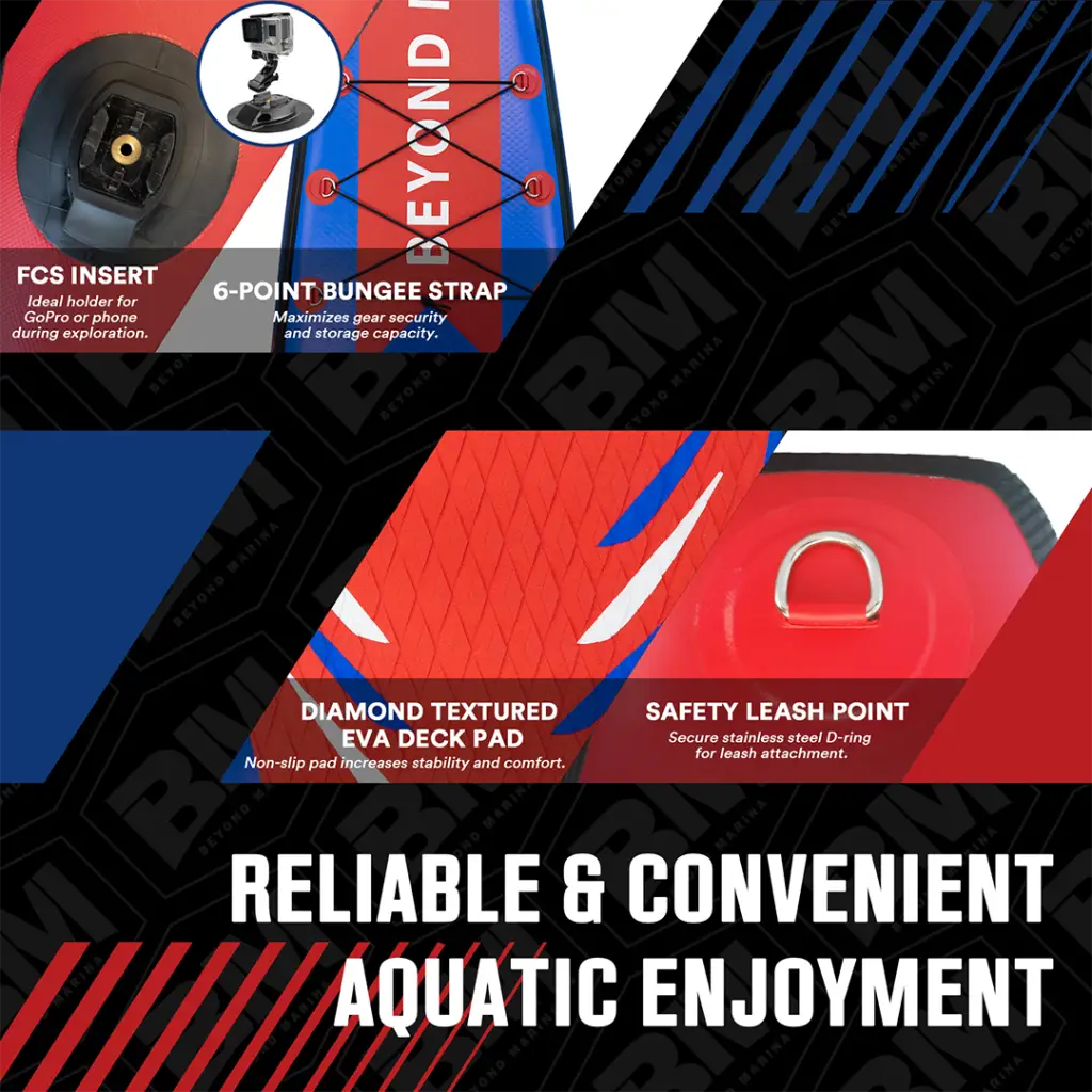 Beyond Marina RACING 12’6’/14’ RACE UNO Inflatable Paddle Board Package featuring new range of kites