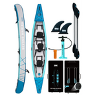 15’1 triple inflatable kayak Mariner with Beyond Marina branding, adventure ready