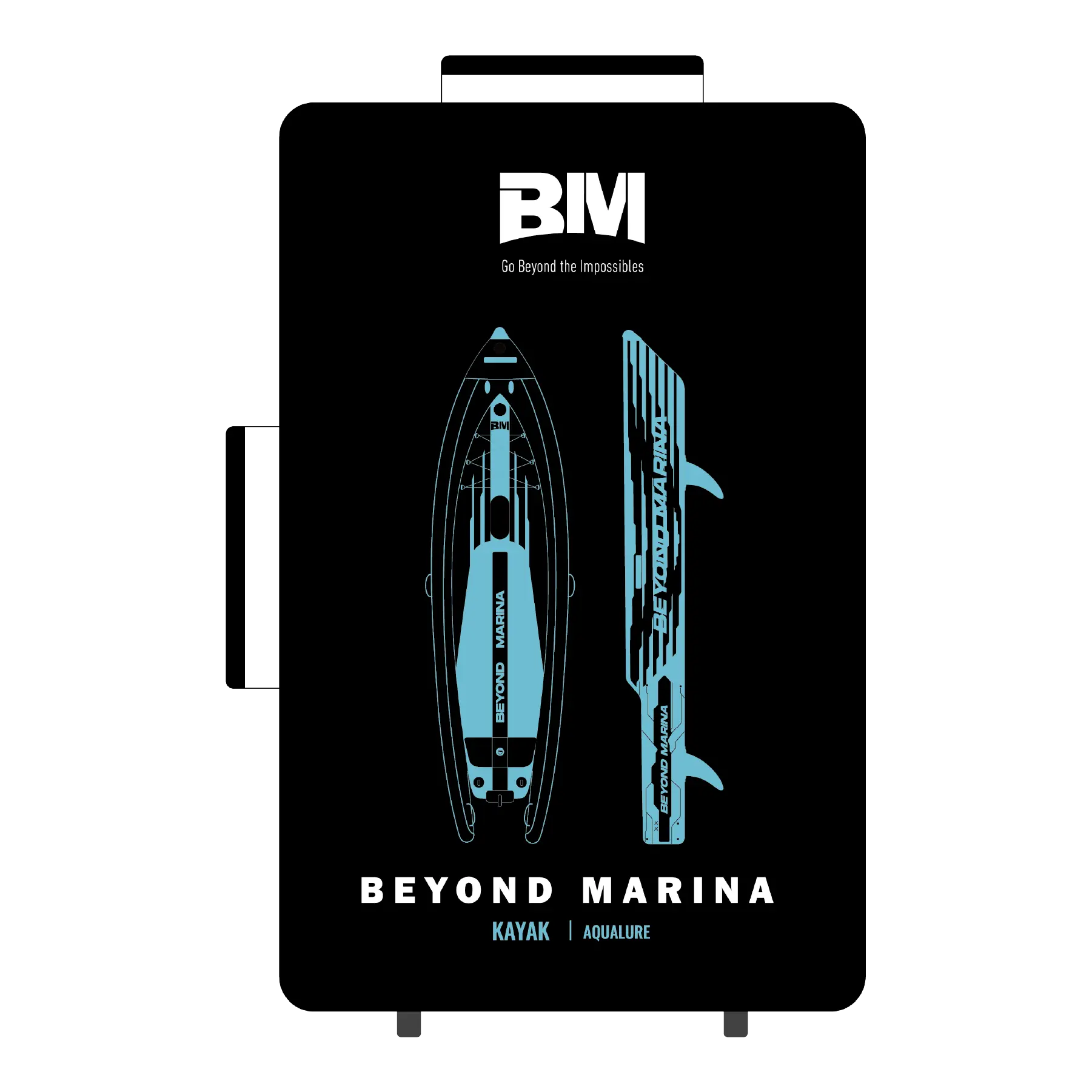 lure kayak roller backpack