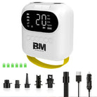 white electric air pump for SUPs, kayaks and boats