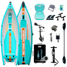 12'6" Inflatable Fishing Kayak for Water Adventures - Lure - BEYOND MARINA