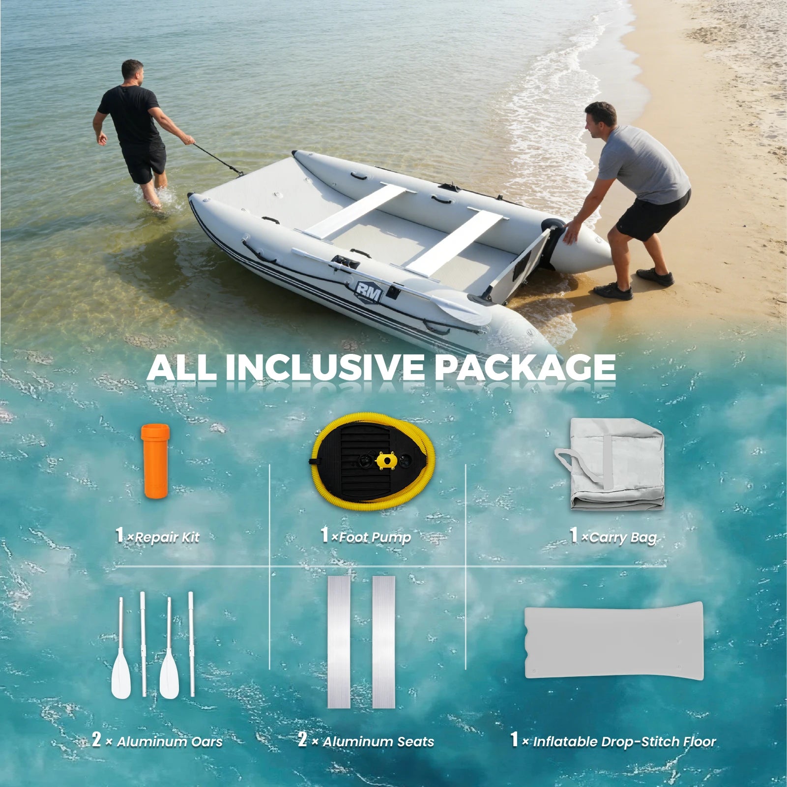 inflatable catamaran boat accessories