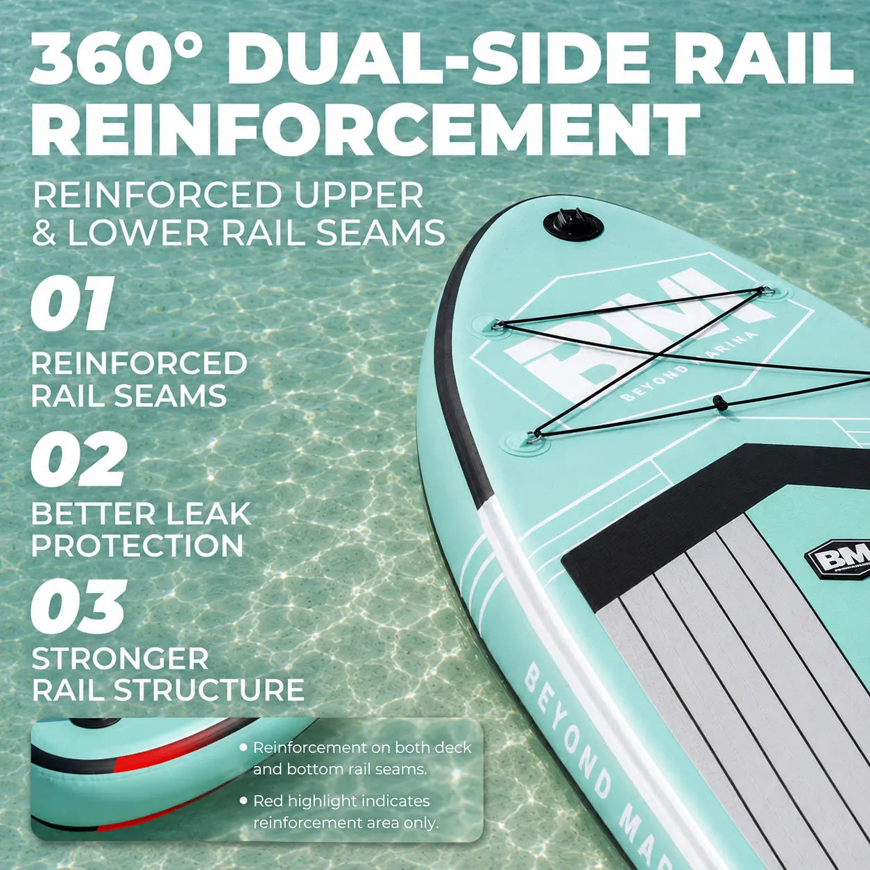 10'6" All-Around Inflatable Paddle Board | Golf Series - BEYOND MARINA