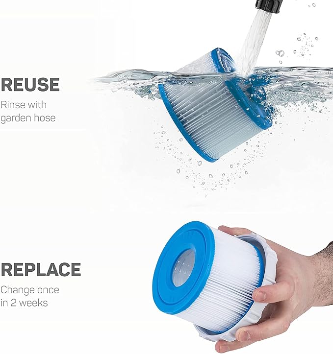 BEYOND MARINA Spa Original Filter VI Replacement Cartridge, 4 Pack&6 Pack - BEYOND MARINA