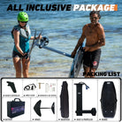 AquaGlide 5’4 Cruiser eFoil electric hydrofoil with inflatable tubes