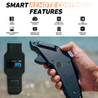 Black AquaGlide 5’4 Cruiser Efoil remote with hydrofoil board controls