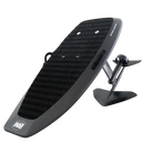 Black and silver BM balance board for AquaGlide 5’4 Cruiser eFoil hydrofoil training