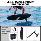 Efoil board package for 5’4 CRUISER AquaGlide electric hydrofoil and hydrofoil board