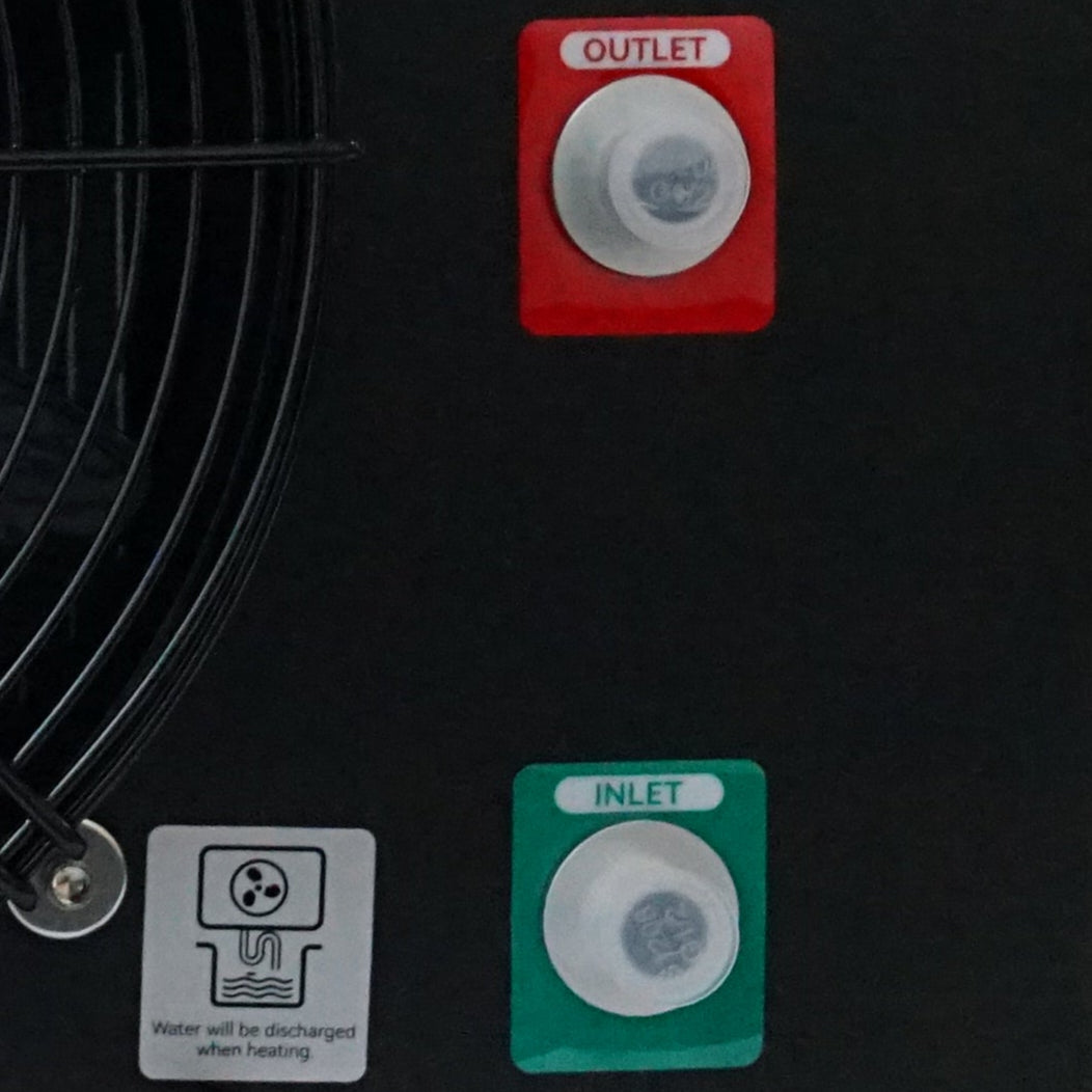 inlet and outlet