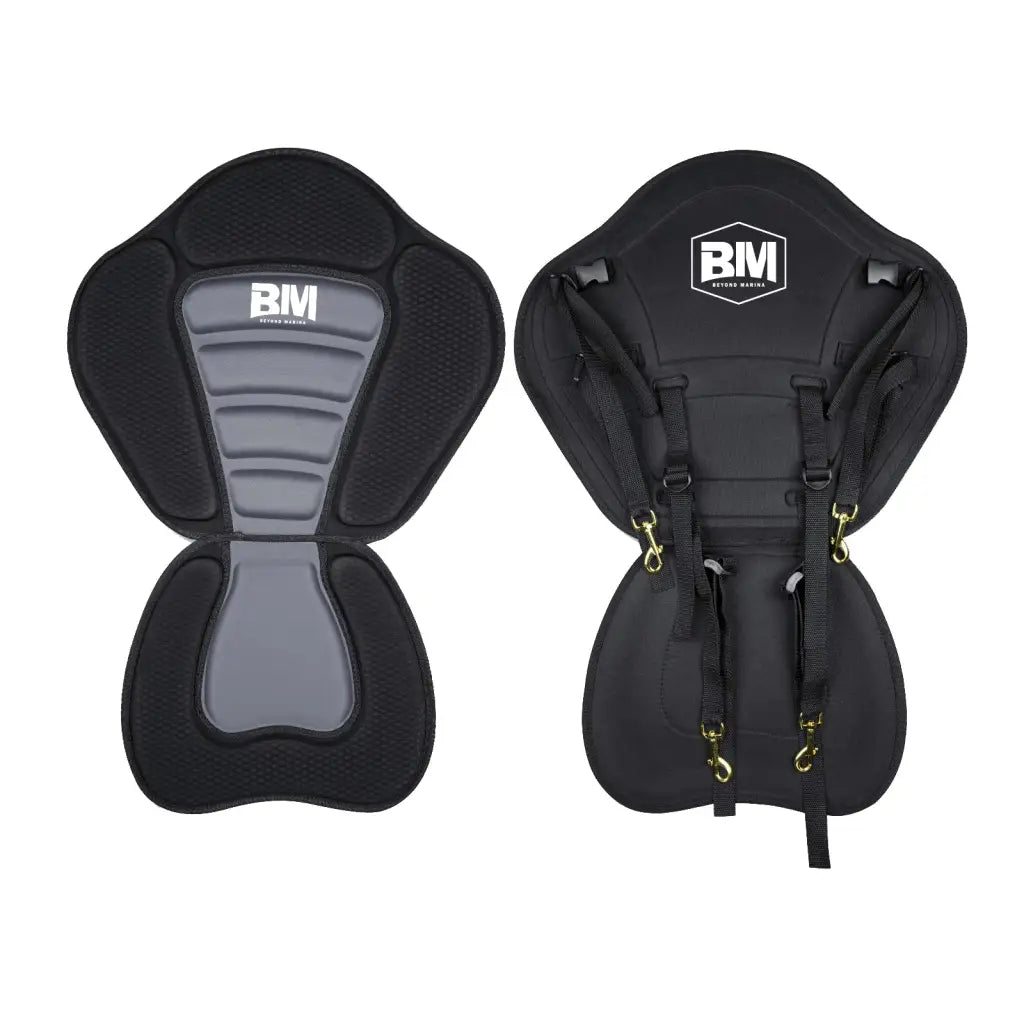 Comfortable ergonomic High Back Kayak seat with logo knee pads