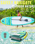 10'6" Inflatable SUP Board - Mint Green | Heyboard - BEYOND MARINA