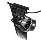 Carbon fiber electric fin with 160W motor and jet exhaust