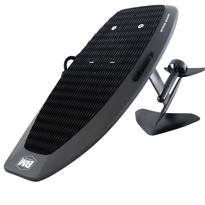 Electric hydrofoil surfboard.