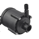 Black 1HP ice bath water pump with hose and screws