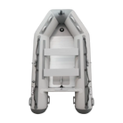 White Titan inflatable dinghy boat with ladder and handles