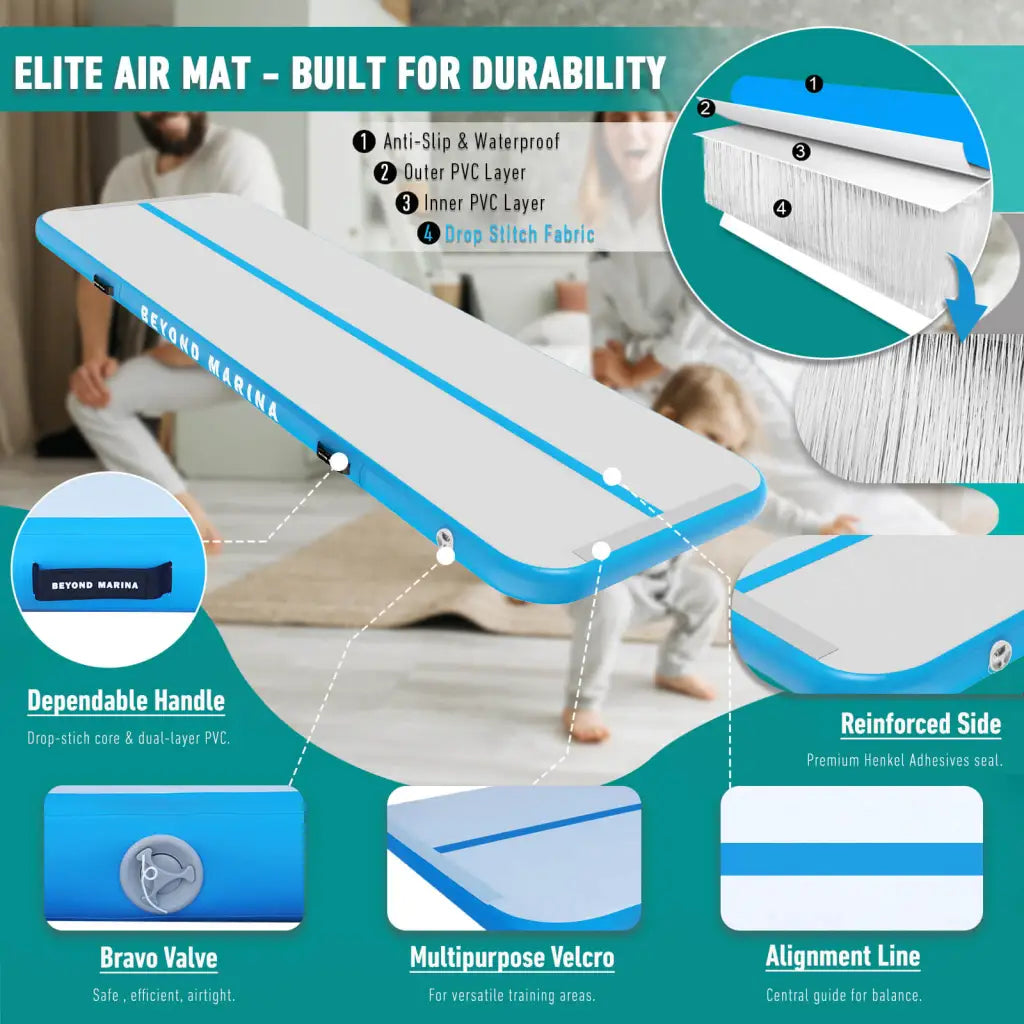 Beyond Marina Inflatable Gymnastics Mat Portable Training Solution