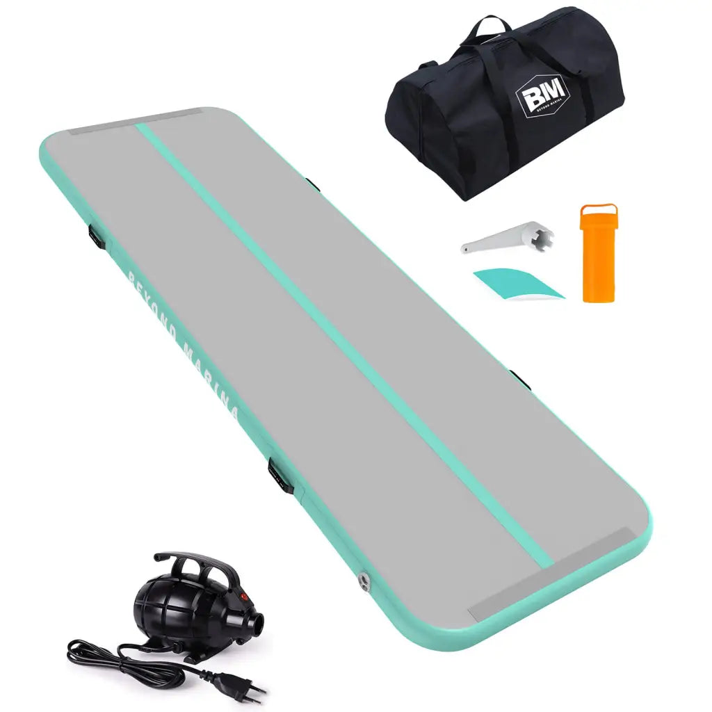 Best waterproof surfboard for the money - Beyond Marina AIR TRACK INFLATABLE GYMNASTICS MAT TUMBLING TRACK.