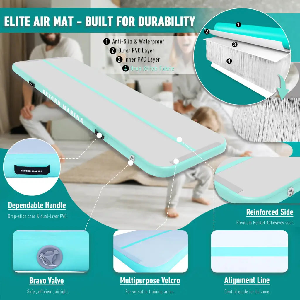 Beyond Marina Inflatable Gymnastics Mat Portable Training Solution